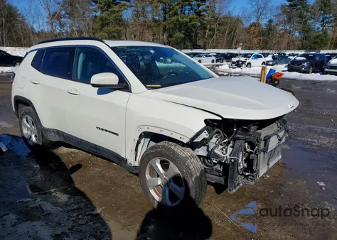 2019 Jeep Compass Latitude z USA, uszkodzony, nr VIN 3C4NJDBBXKT629568